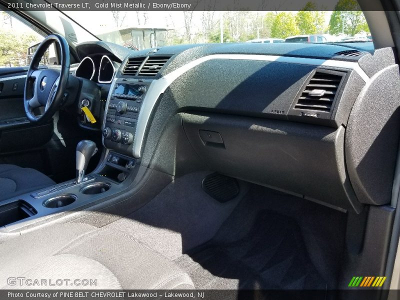 Gold Mist Metallic / Ebony/Ebony 2011 Chevrolet Traverse LT