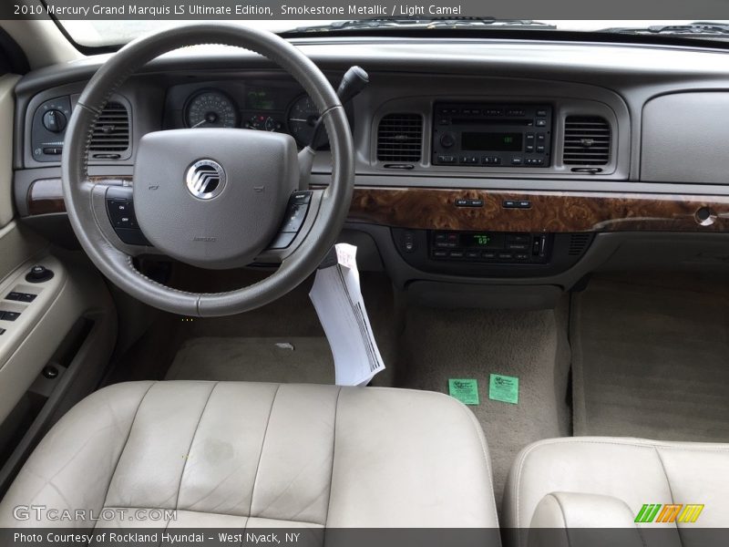 Smokestone Metallic / Light Camel 2010 Mercury Grand Marquis LS Ultimate Edition