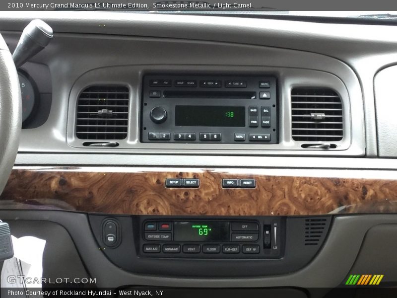 Smokestone Metallic / Light Camel 2010 Mercury Grand Marquis LS Ultimate Edition