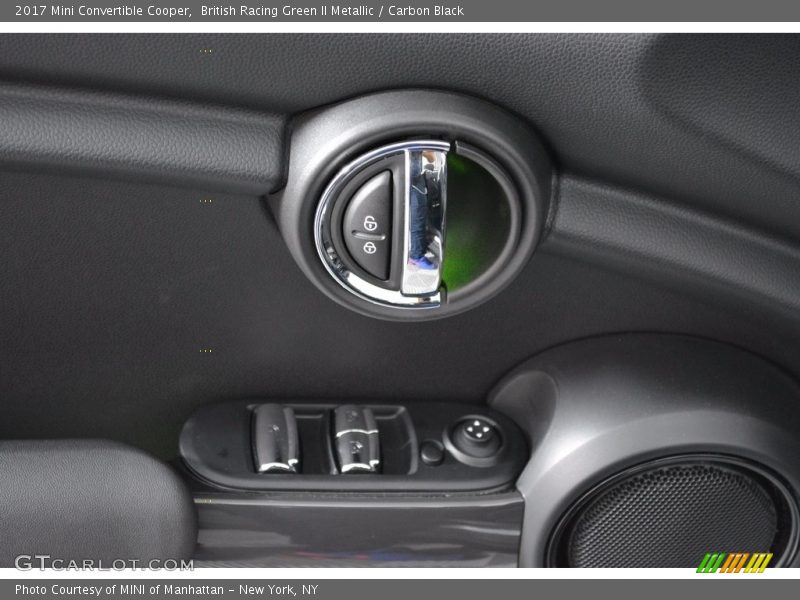 British Racing Green II Metallic / Carbon Black 2017 Mini Convertible Cooper