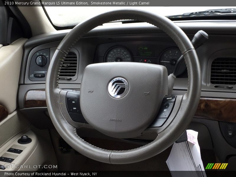 Smokestone Metallic / Light Camel 2010 Mercury Grand Marquis LS Ultimate Edition