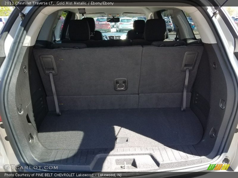 Gold Mist Metallic / Ebony/Ebony 2011 Chevrolet Traverse LT