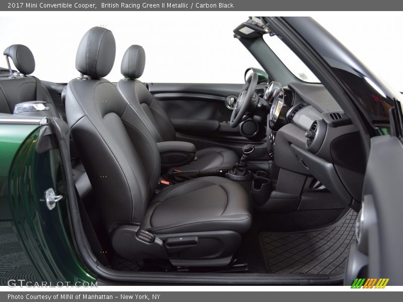 British Racing Green II Metallic / Carbon Black 2017 Mini Convertible Cooper