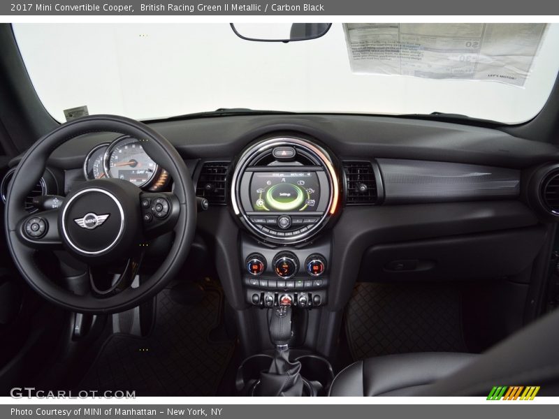 British Racing Green II Metallic / Carbon Black 2017 Mini Convertible Cooper