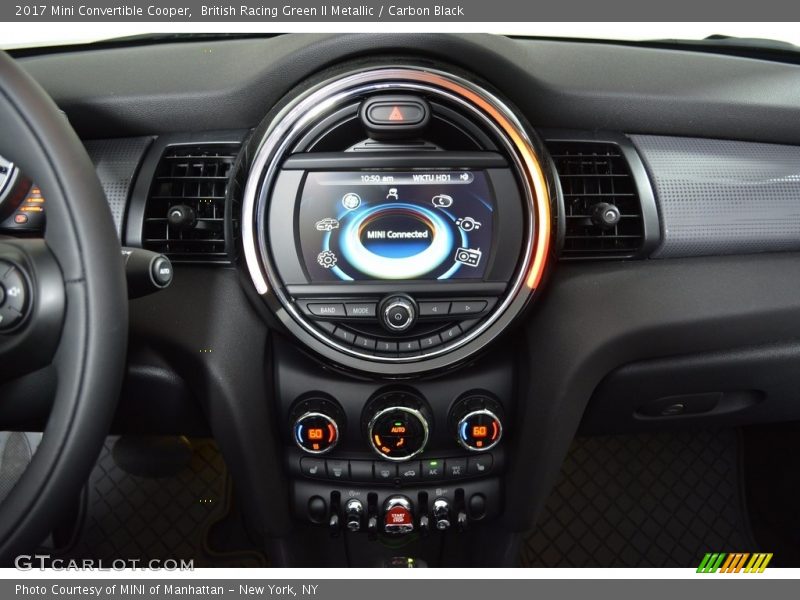 British Racing Green II Metallic / Carbon Black 2017 Mini Convertible Cooper