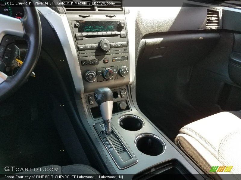Gold Mist Metallic / Ebony/Ebony 2011 Chevrolet Traverse LT