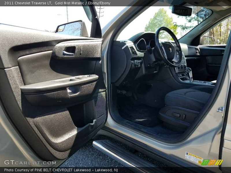 Gold Mist Metallic / Ebony/Ebony 2011 Chevrolet Traverse LT