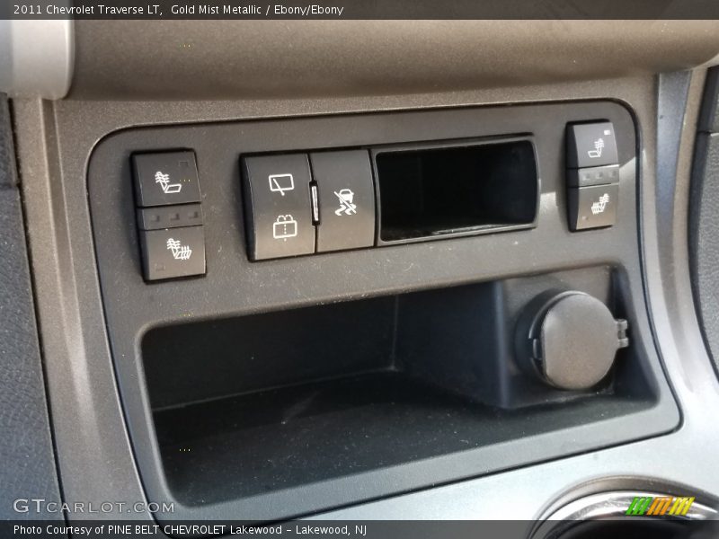 Gold Mist Metallic / Ebony/Ebony 2011 Chevrolet Traverse LT