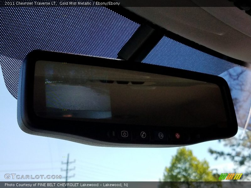 Gold Mist Metallic / Ebony/Ebony 2011 Chevrolet Traverse LT