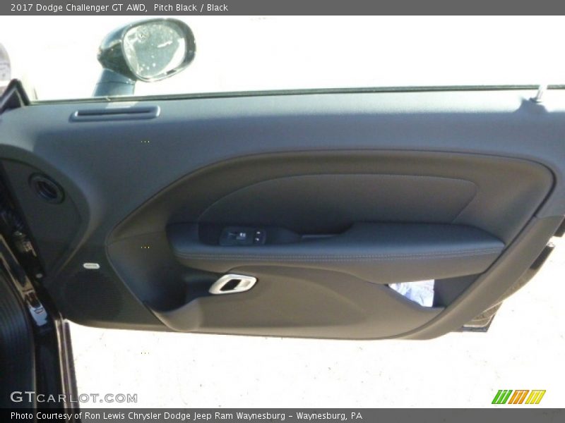 Pitch Black / Black 2017 Dodge Challenger GT AWD