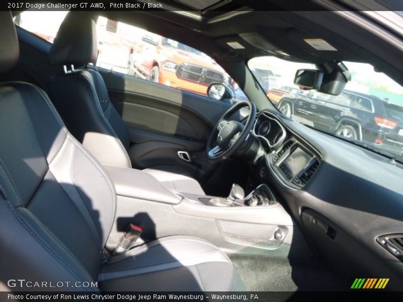 Pitch Black / Black 2017 Dodge Challenger GT AWD