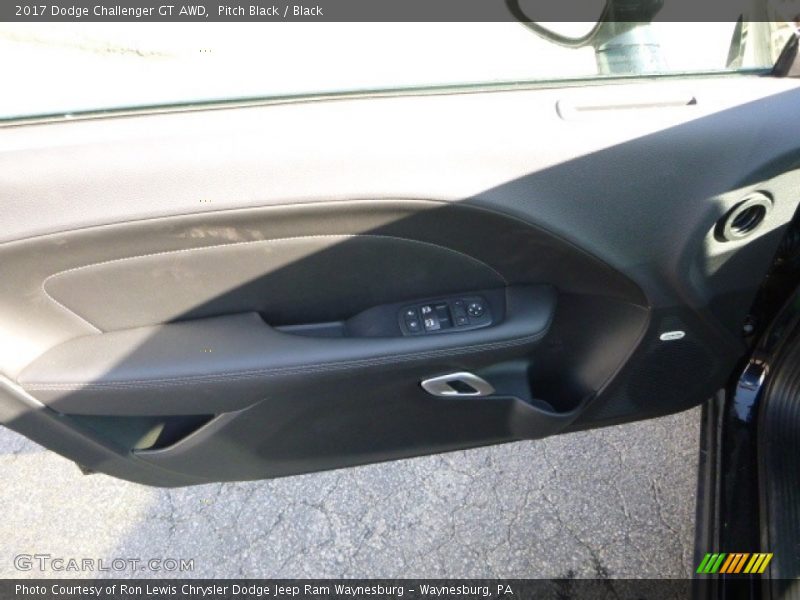 Pitch Black / Black 2017 Dodge Challenger GT AWD