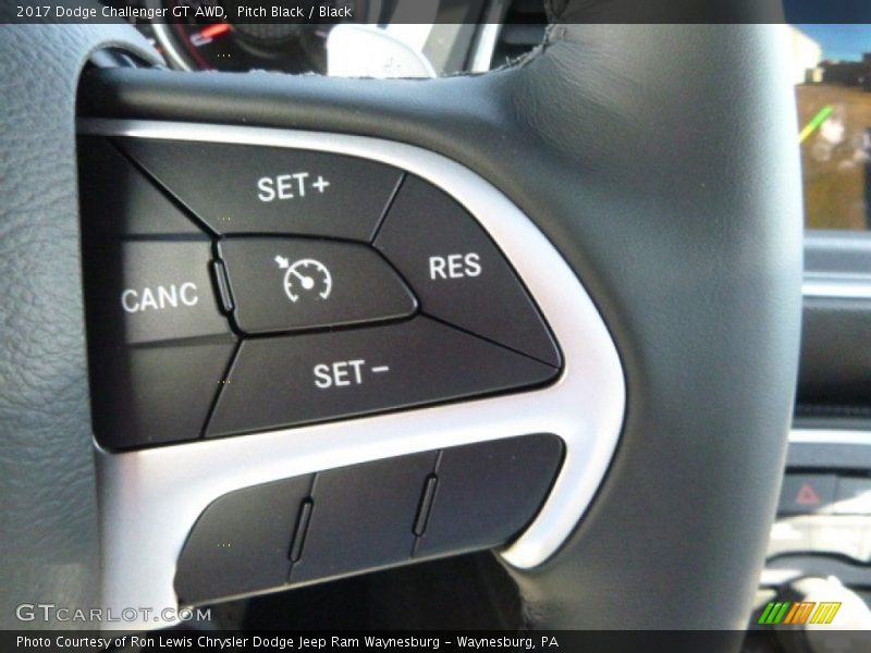 Pitch Black / Black 2017 Dodge Challenger GT AWD