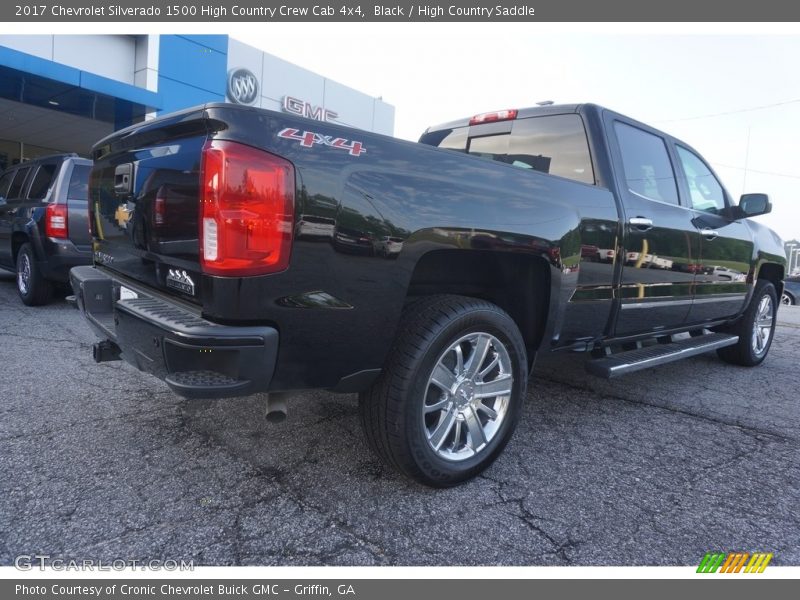 Black / High Country Saddle 2017 Chevrolet Silverado 1500 High Country Crew Cab 4x4