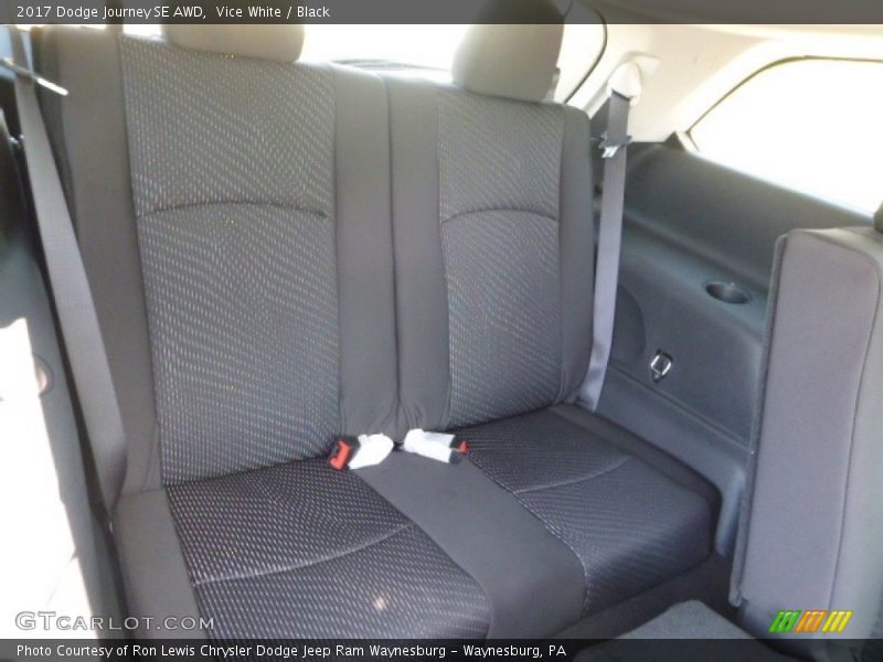 Vice White / Black 2017 Dodge Journey SE AWD