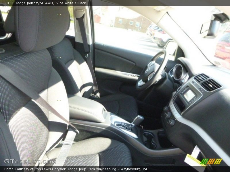 Vice White / Black 2017 Dodge Journey SE AWD