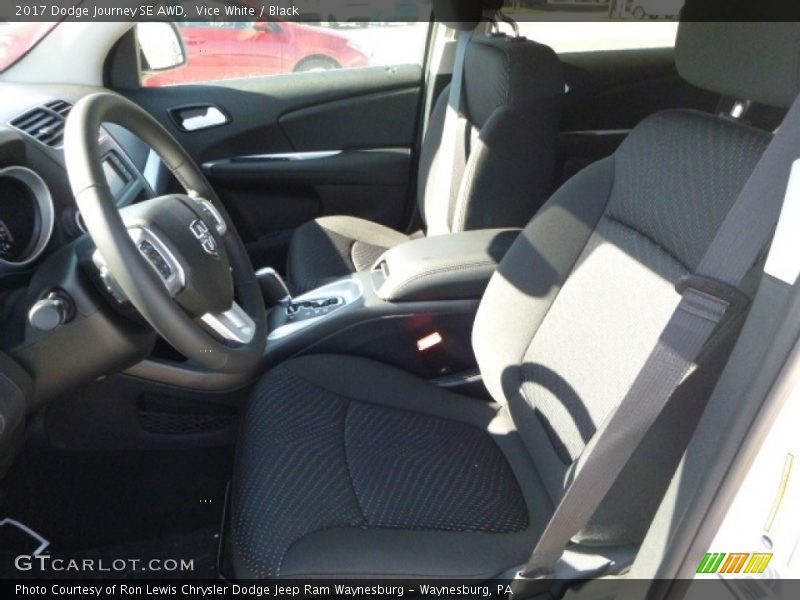 Vice White / Black 2017 Dodge Journey SE AWD