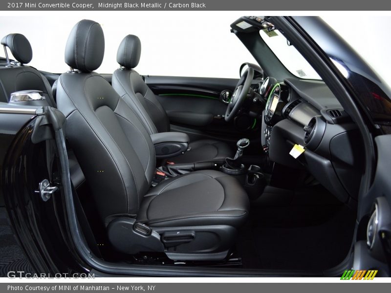 Midnight Black Metallic / Carbon Black 2017 Mini Convertible Cooper