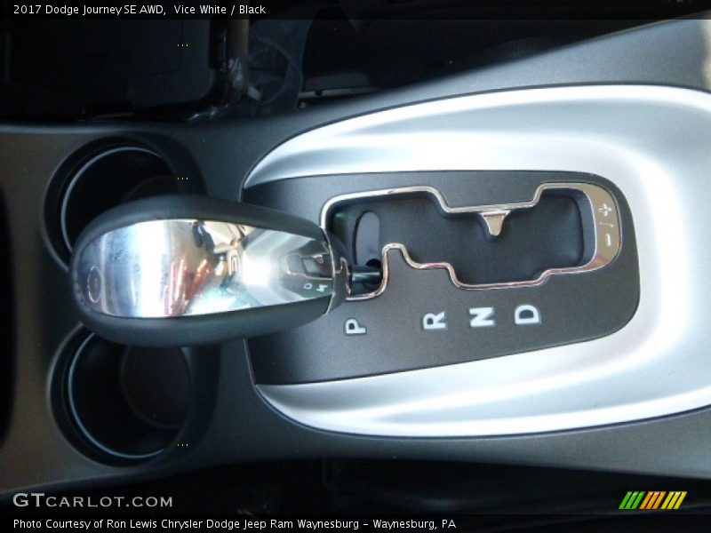 Vice White / Black 2017 Dodge Journey SE AWD