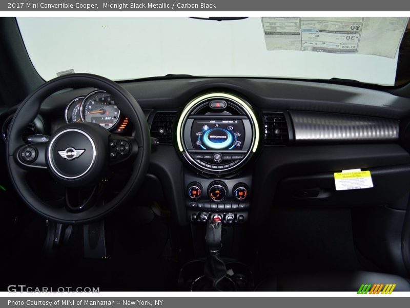 Midnight Black Metallic / Carbon Black 2017 Mini Convertible Cooper