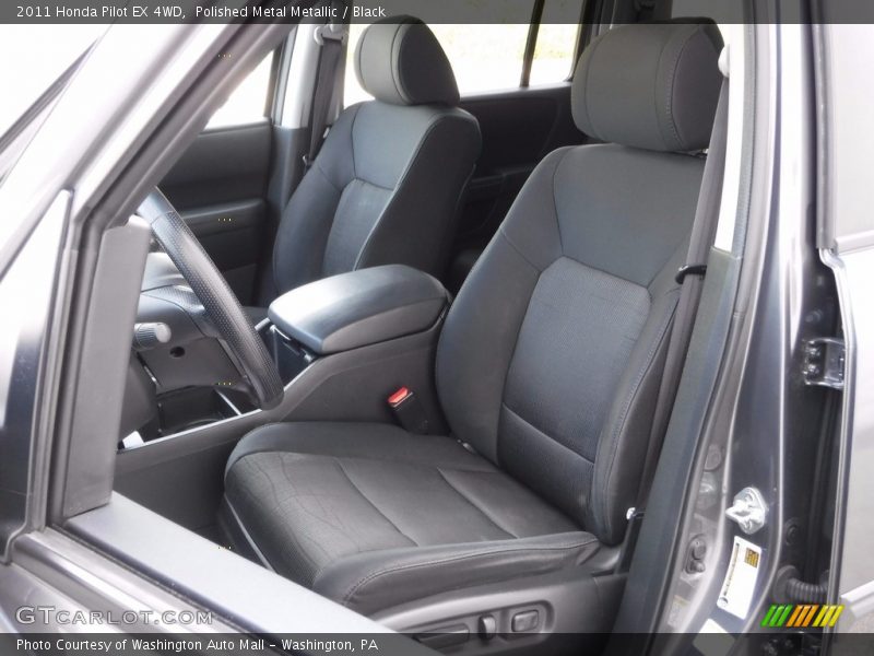 Polished Metal Metallic / Black 2011 Honda Pilot EX 4WD