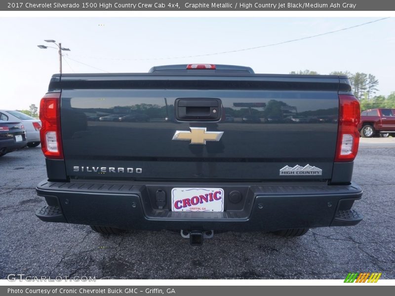 Graphite Metallic / High Country Jet Black/Medium Ash Gray 2017 Chevrolet Silverado 1500 High Country Crew Cab 4x4