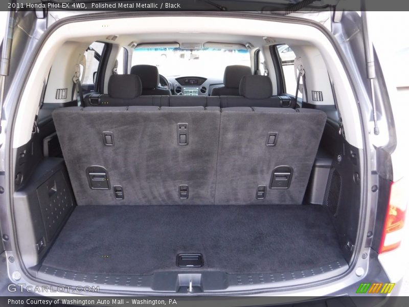 Polished Metal Metallic / Black 2011 Honda Pilot EX 4WD