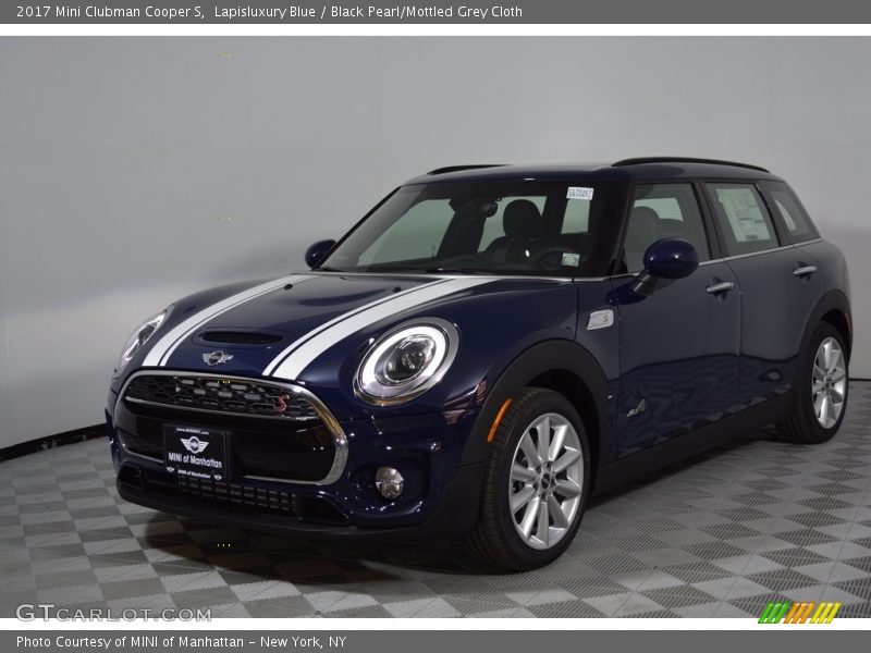 Lapisluxury Blue / Black Pearl/Mottled Grey Cloth 2017 Mini Clubman Cooper S