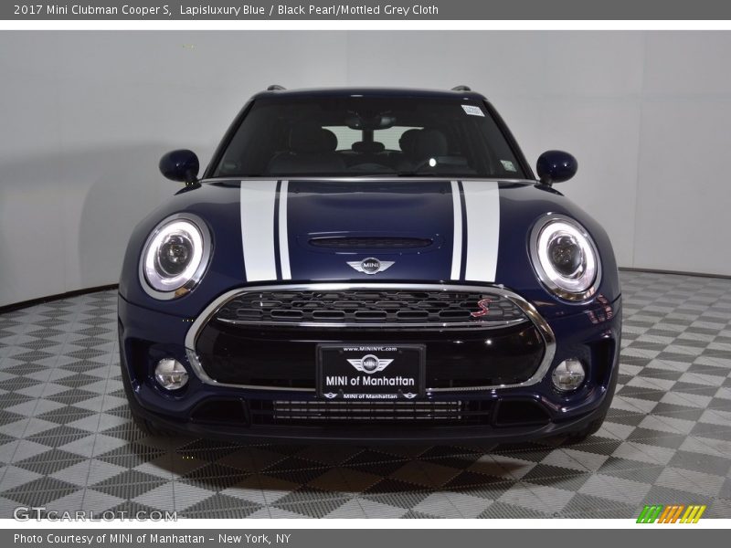 Lapisluxury Blue / Black Pearl/Mottled Grey Cloth 2017 Mini Clubman Cooper S