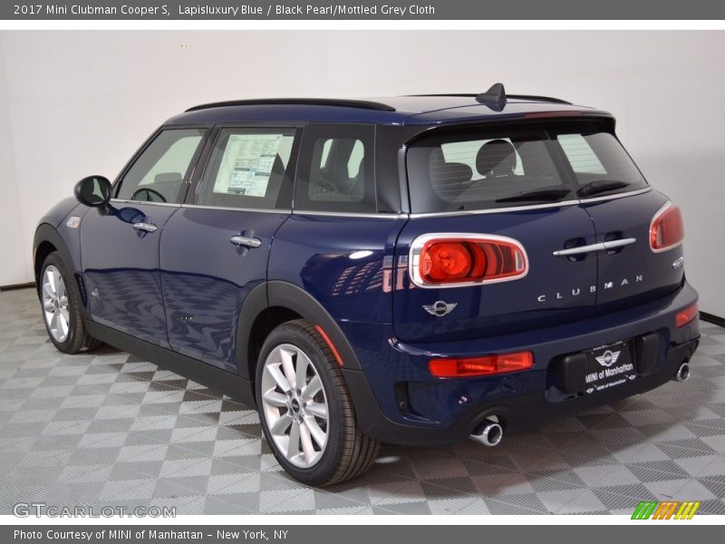 Lapisluxury Blue / Black Pearl/Mottled Grey Cloth 2017 Mini Clubman Cooper S