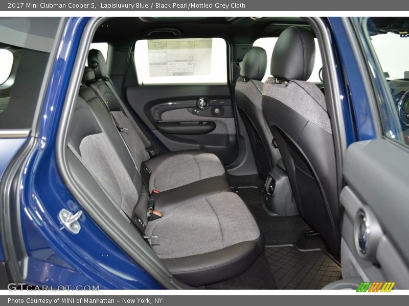 Rear Seat of 2017 Clubman Cooper S