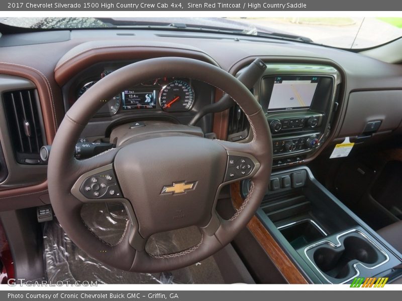 Siren Red Tintcoat / High Country Saddle 2017 Chevrolet Silverado 1500 High Country Crew Cab 4x4