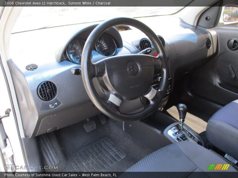 Summit White / Charcoal 2006 Chevrolet Aveo LS Hatchback