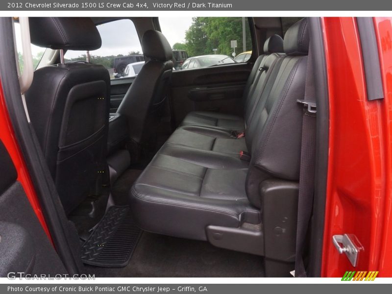 Victory Red / Dark Titanium 2012 Chevrolet Silverado 1500 LS Crew Cab 4x4