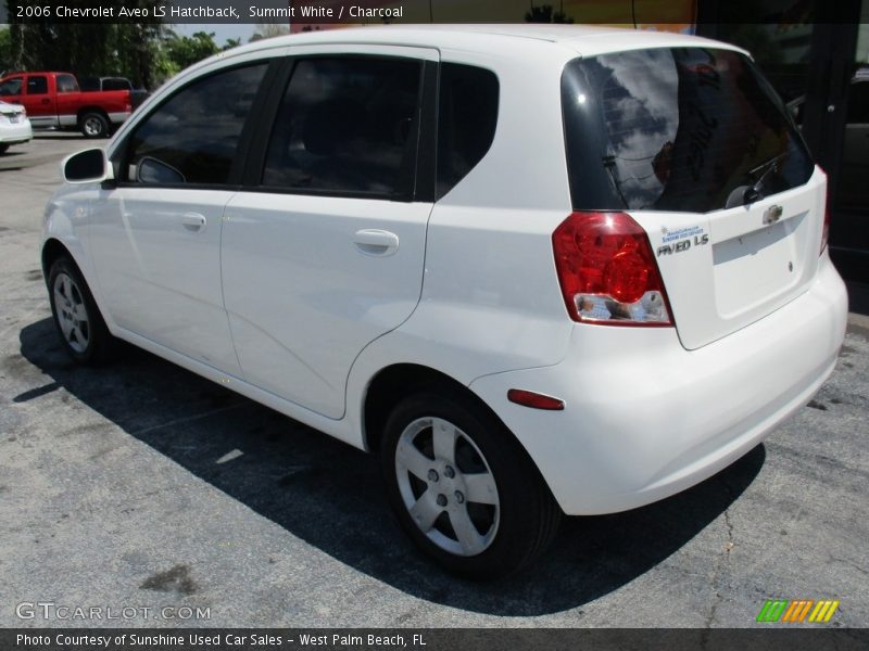 Summit White / Charcoal 2006 Chevrolet Aveo LS Hatchback