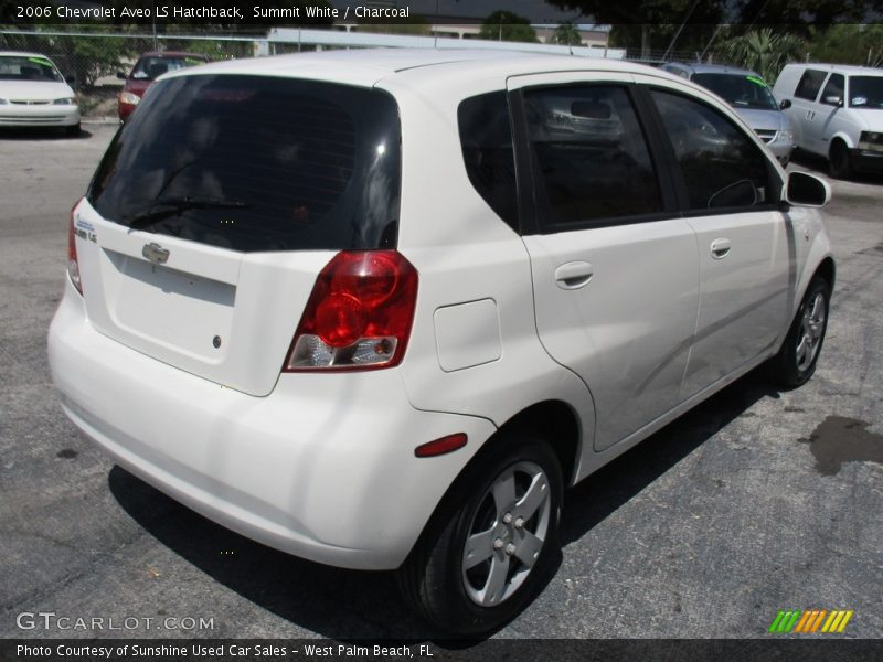 Summit White / Charcoal 2006 Chevrolet Aveo LS Hatchback