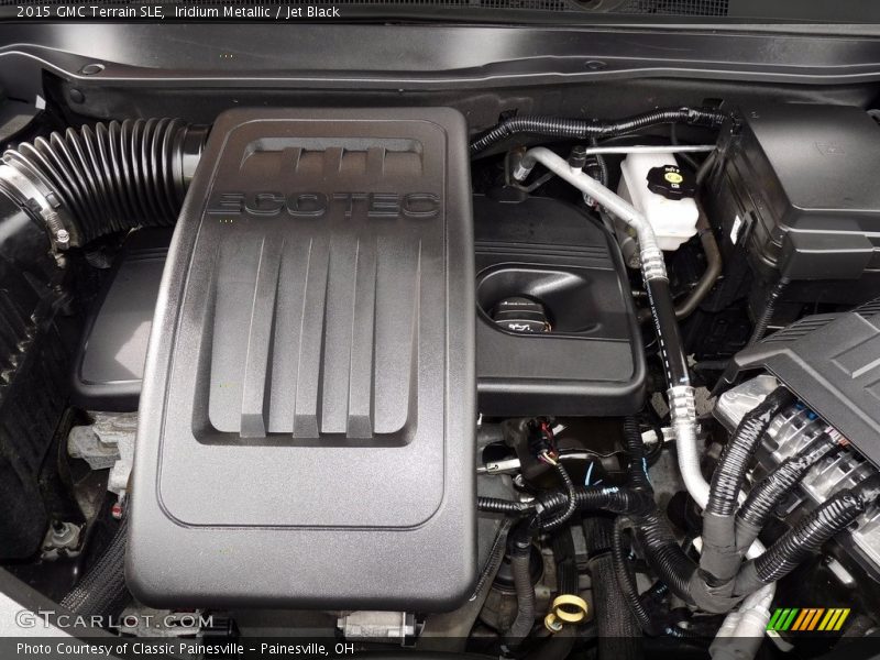 Iridium Metallic / Jet Black 2015 GMC Terrain SLE