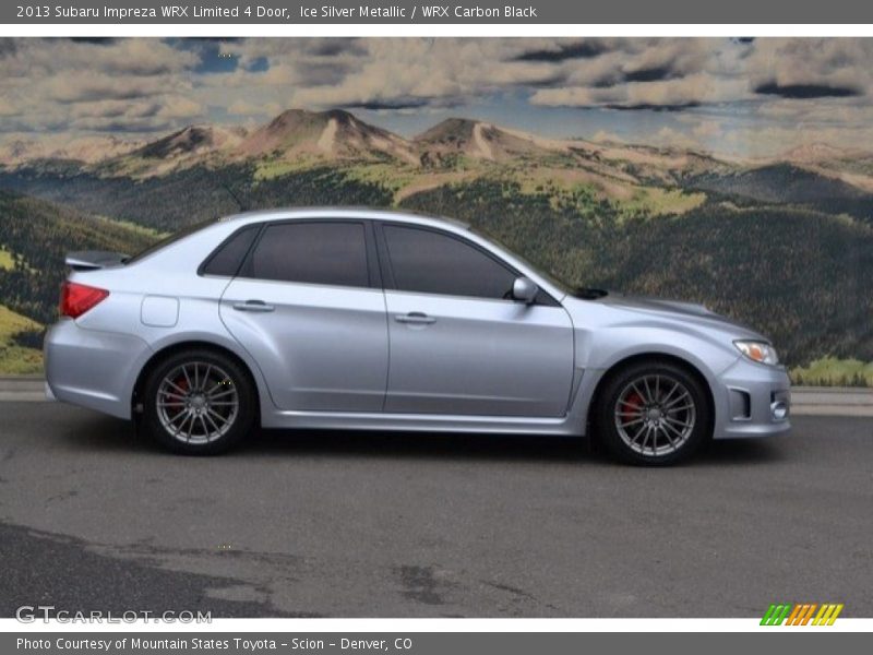 Ice Silver Metallic / WRX Carbon Black 2013 Subaru Impreza WRX Limited 4 Door