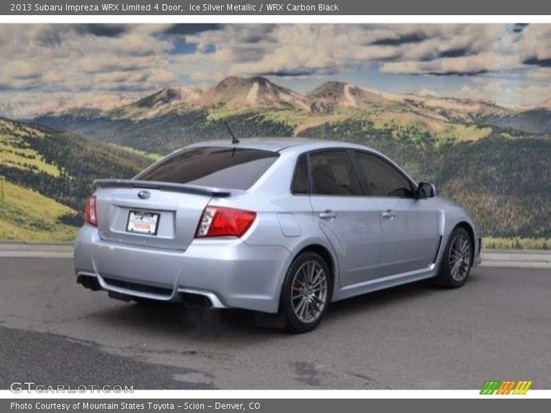 Ice Silver Metallic / WRX Carbon Black 2013 Subaru Impreza WRX Limited 4 Door