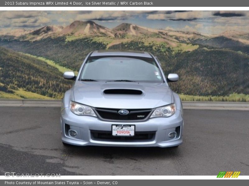 Ice Silver Metallic / WRX Carbon Black 2013 Subaru Impreza WRX Limited 4 Door
