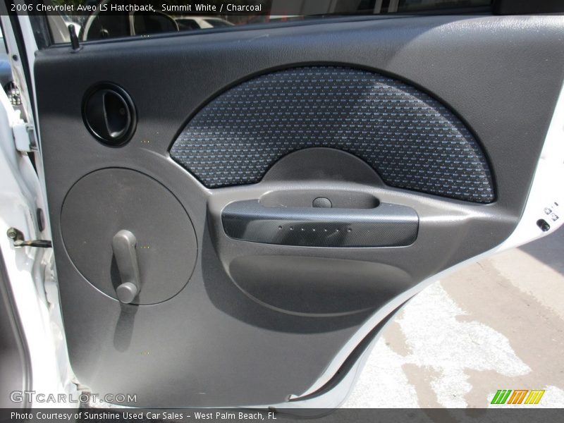 Summit White / Charcoal 2006 Chevrolet Aveo LS Hatchback