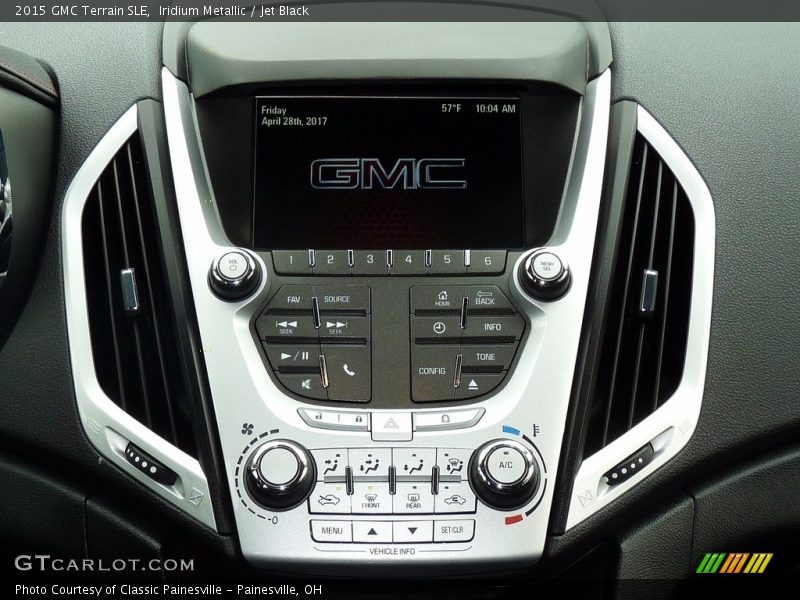 Iridium Metallic / Jet Black 2015 GMC Terrain SLE