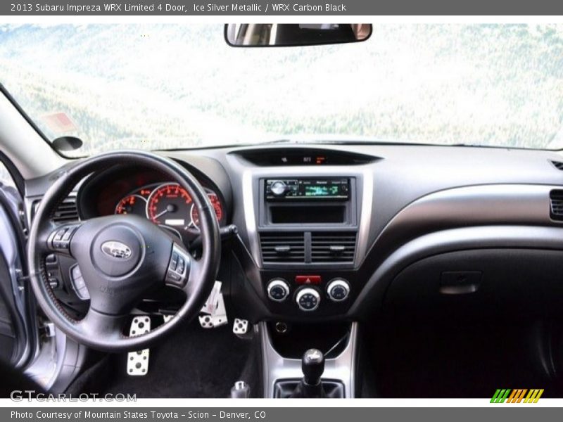 Ice Silver Metallic / WRX Carbon Black 2013 Subaru Impreza WRX Limited 4 Door