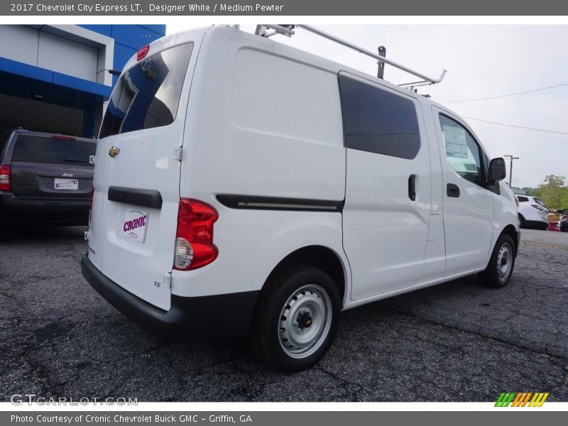Designer White / Medium Pewter 2017 Chevrolet City Express LT