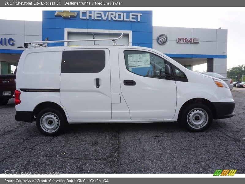 Designer White / Medium Pewter 2017 Chevrolet City Express LT