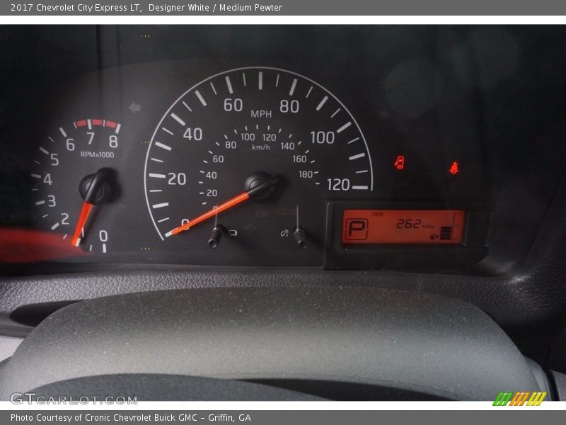 Designer White / Medium Pewter 2017 Chevrolet City Express LT