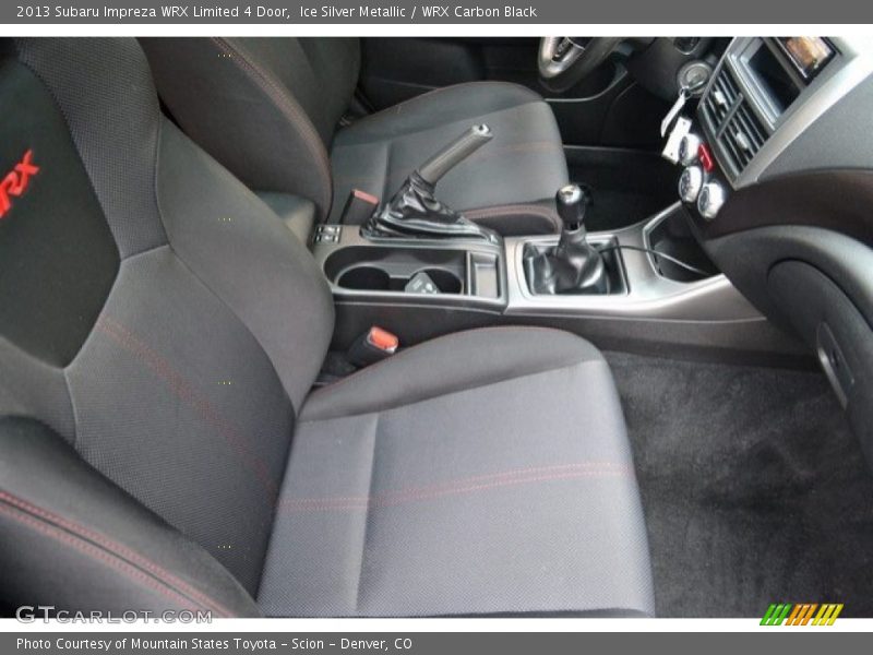 Ice Silver Metallic / WRX Carbon Black 2013 Subaru Impreza WRX Limited 4 Door