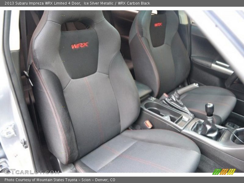 Ice Silver Metallic / WRX Carbon Black 2013 Subaru Impreza WRX Limited 4 Door