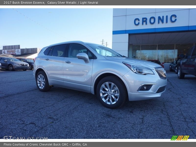 Galaxy Silver Metallic / Light Neutral 2017 Buick Envision Essence