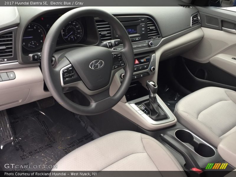  2017 Elantra SE Gray Interior